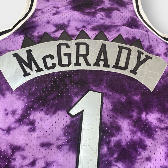 Mitchell & Ness NBA 1998 Galaxy Swingman Toronto Raptors McGrady Jersey size M - Picture 7 of 11